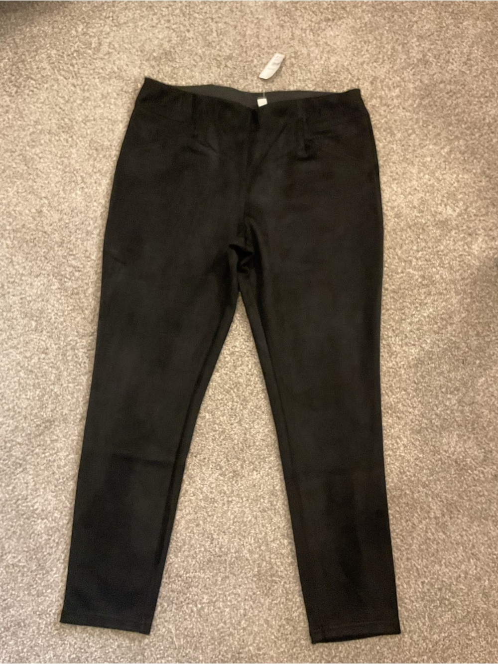 Cato FAUX SUEDE LEGGINGS Size Large NWT